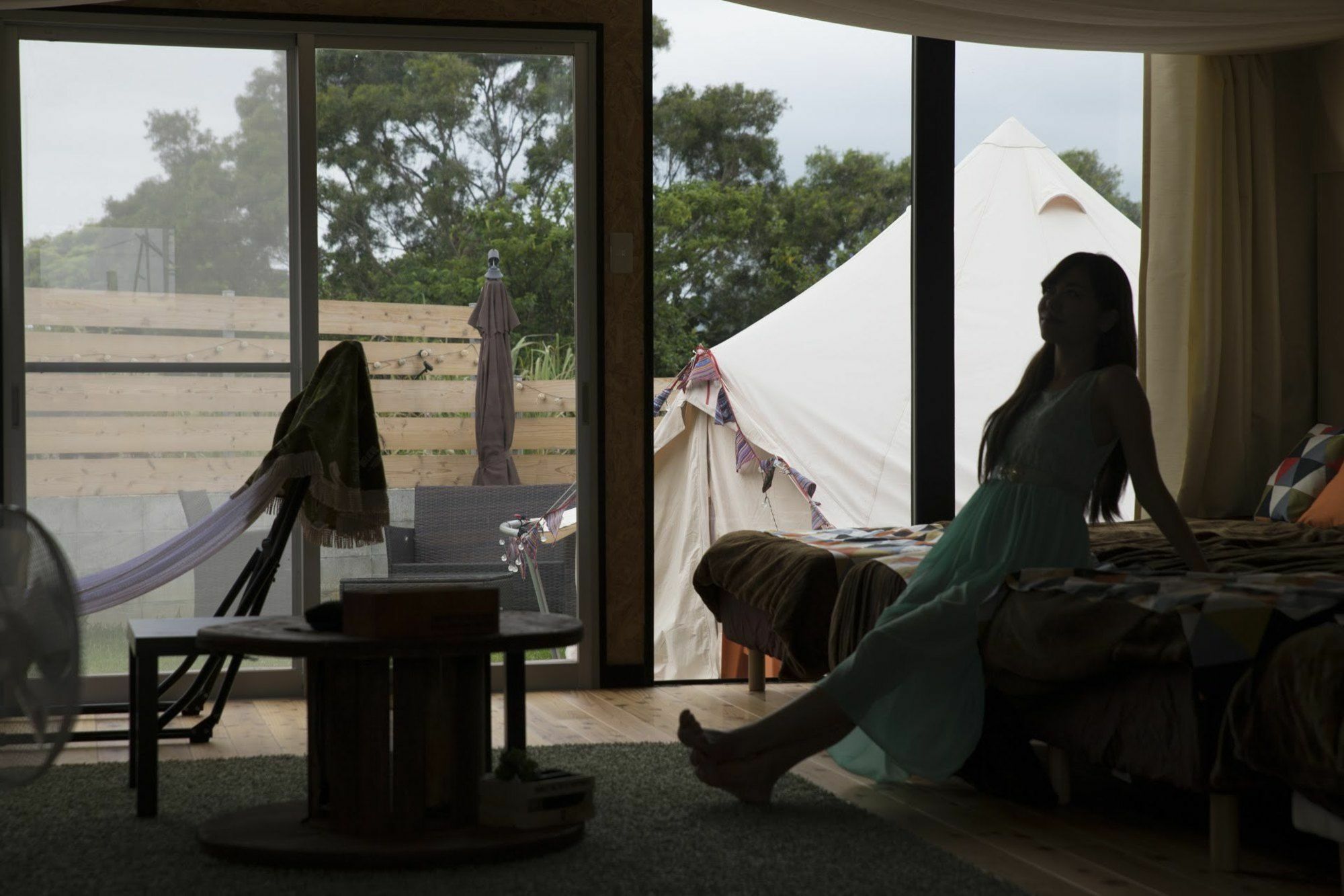 Half Glamping Hoshioto Villa Nakijin Eksteriør bilde