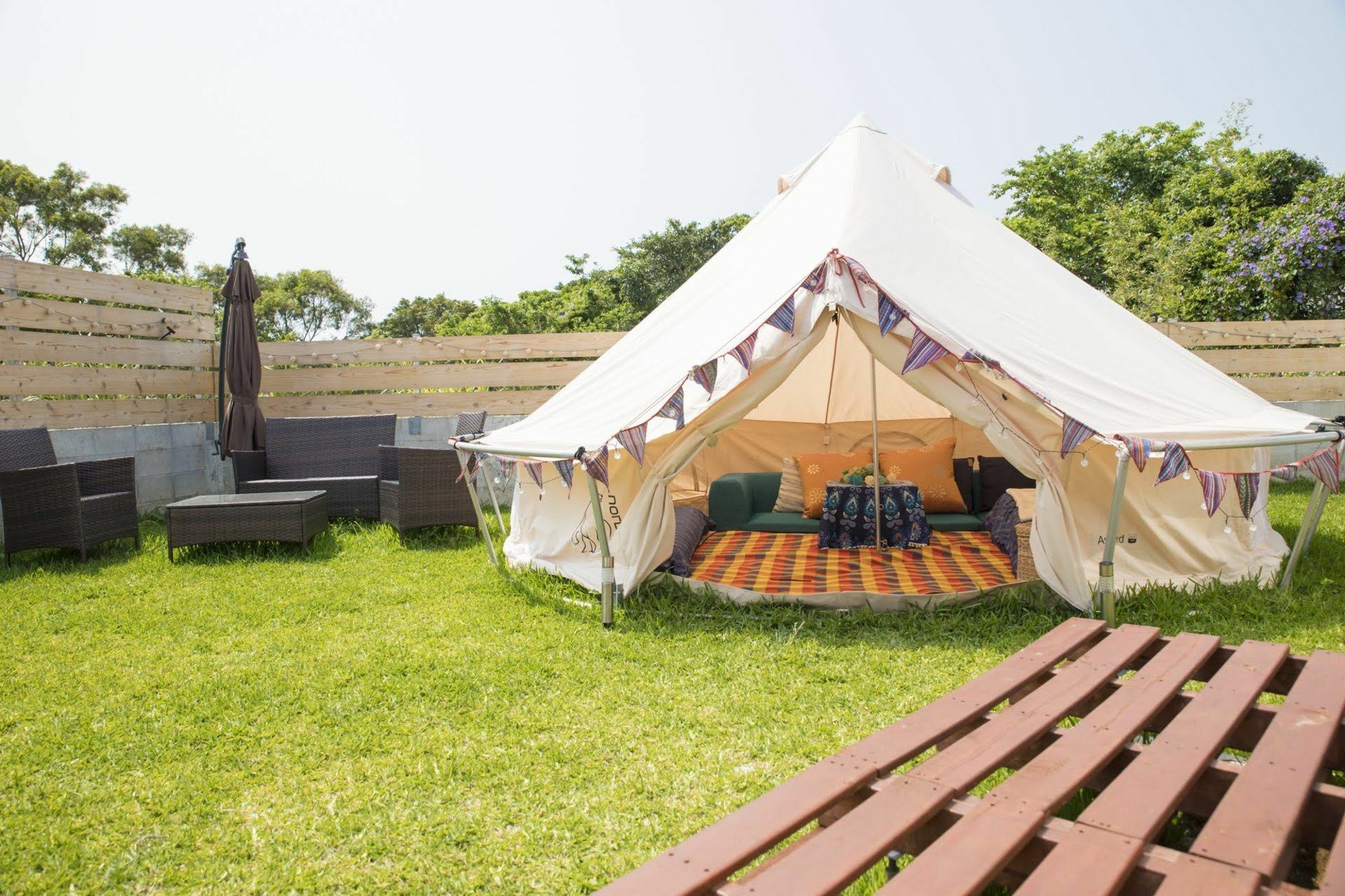 Half Glamping Hoshioto Villa Nakijin Eksteriør bilde
