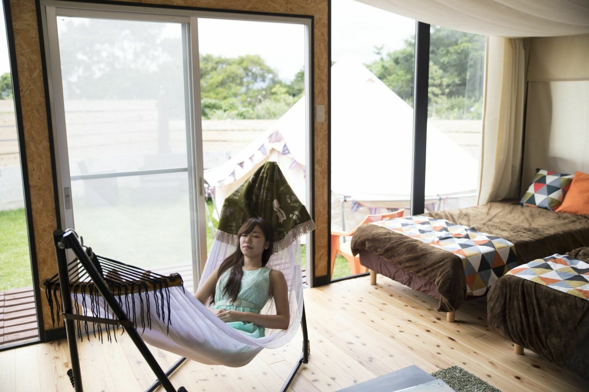 Half Glamping Hoshioto Villa Nakijin Eksteriør bilde