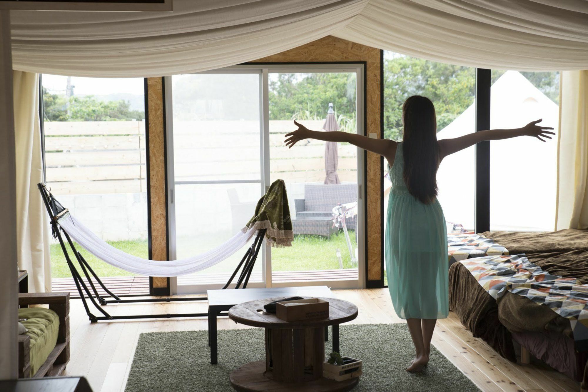 Half Glamping Hoshioto Villa Nakijin Eksteriør bilde